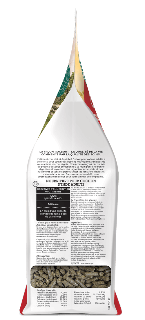 Oxbow Essentials Adult Guinea Pig Food Ann Arbor MI Huron Pet Supply