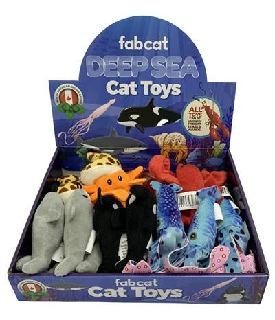 Fab Cat Deep Sea Catnip Toy Asst