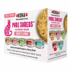 KOHA Cat GF Shredded 2.8oz Variety Pack*