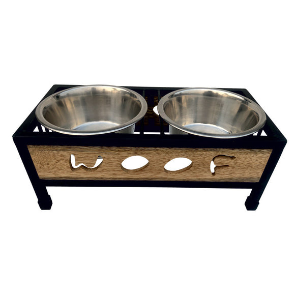 Luxe Craft Metal & Wood Feeders (2 Quart)