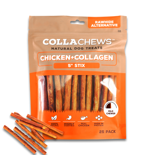 Collachews Chicken+Collagen Sticks Dog Treats