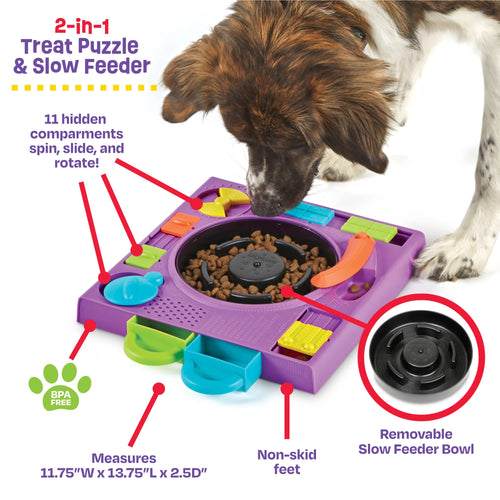 Brightkins DJ Doggo Puzzle Feeder