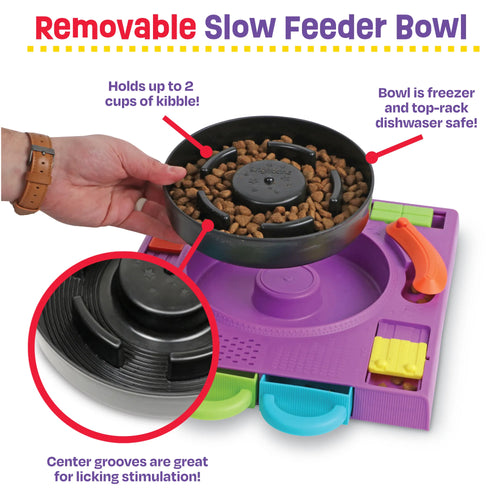 Brightkins DJ Doggo Puzzle Feeder