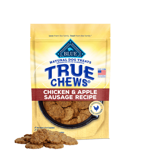 Blue Buffalo BLUE True Chews Chicken & Apple Sausage Recipe Dog Treats