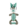 Charming Pet Scrunch Bunch Bunny Gry Dog Toy