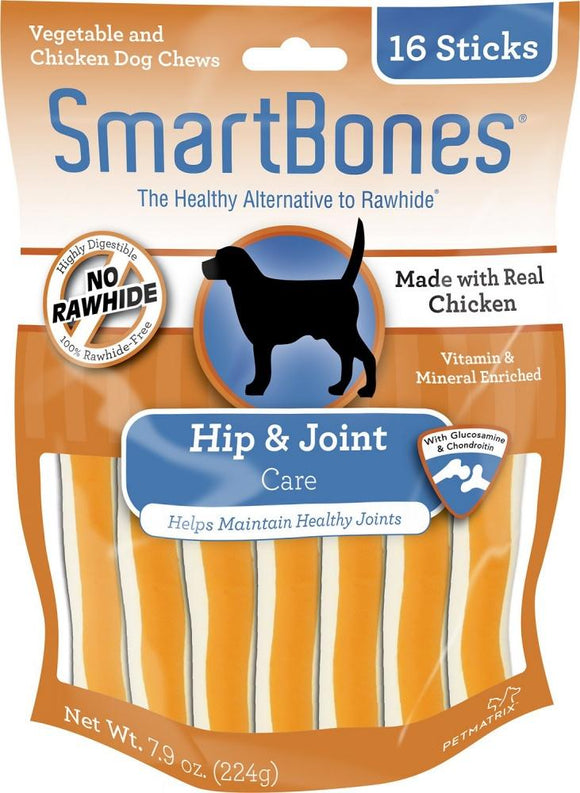 SmartBones Hip & Joint Care Chicken Chews Dog Treats