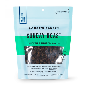 Bocce's Bakery Every Day Sunday Roast Training Bites Dog Treats