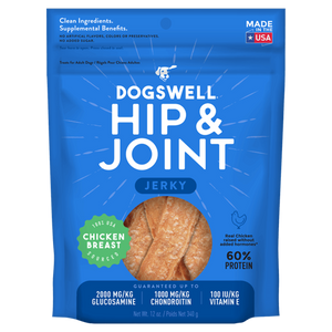 Dogswell Hip & Joint Jerky Treats, Chicken Breast