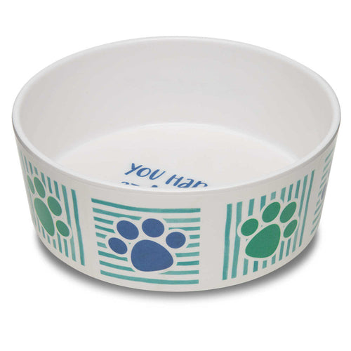 Loving Pets Dolce Moderno Bowl You Had Me at Woof (Large)