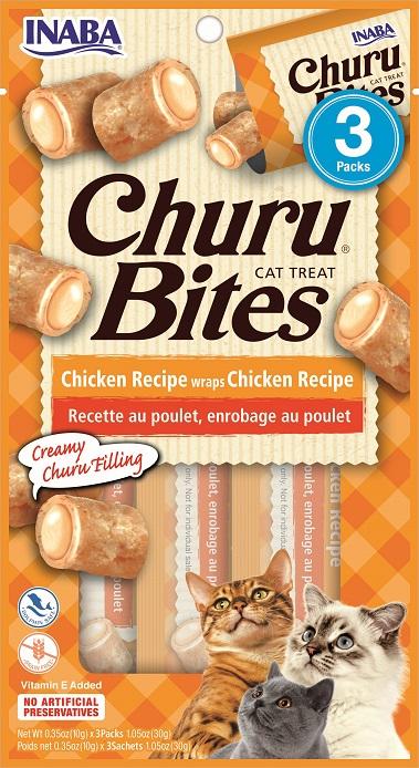 Inaba Churu Bites Chicken Cat Treats (3 Packs)