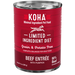 Koha Limited Ingredient Diet Beef Entrée for Dogs