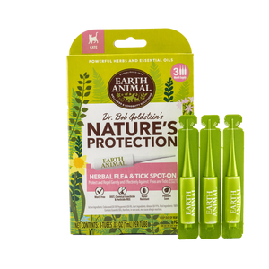 Earth Animal Nature’s Protection™ Flea & Tick Herbal Spot-On For Cats