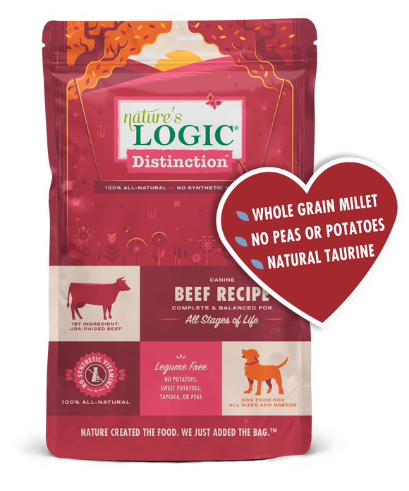 Nature's Logic Distinction Canine Beef Recipe Dry Dog Food