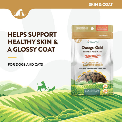 NaturVet Scoopables Omega-Gold Essential Fatty Acids