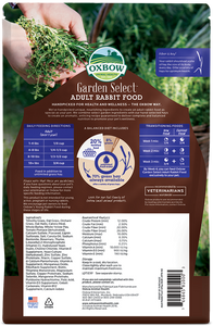 Oxbow Garden Select Adult Rabbit Food