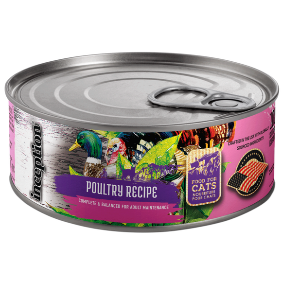Inception Poultry Recipe Wet Cat Food (5.5-oz, single)
