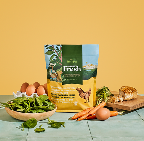 Freshpet Nature's Fresh® Grain Free Chicken Recipe with Carrots & Spinach For Dogs