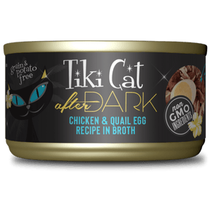 Tiki Cat® After Dark™ Chicken & Quail Egg Recipe in Broth