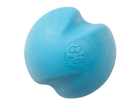 West Paw Jive Dog Ball (Tangerine Small)