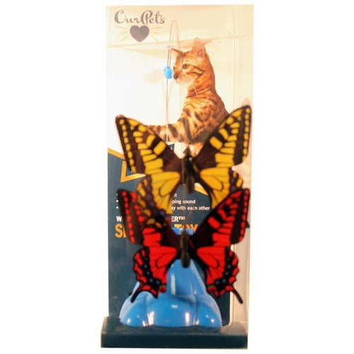 WHIRLING WIGGLER SPINNER CAT TOY